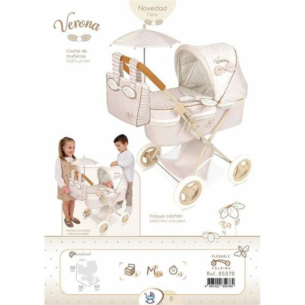 Doll Stroller Decuevas Verona 38 x 65 x 60 cm