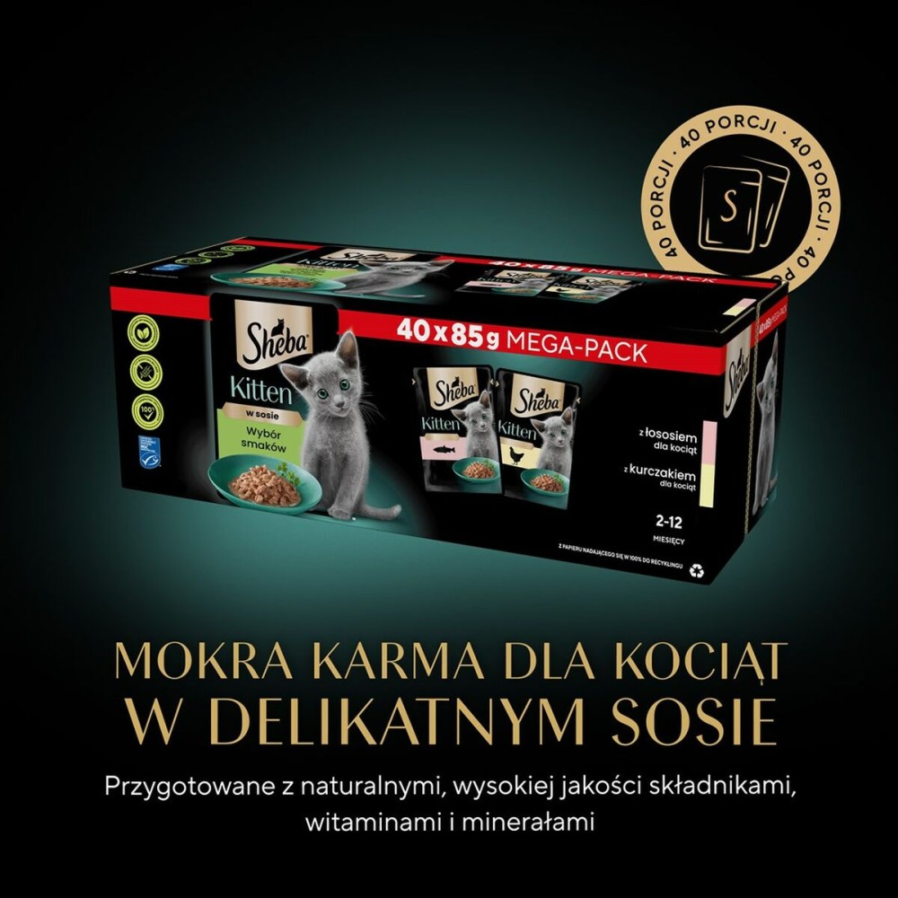 Cat food Sheba Kitten Chicken