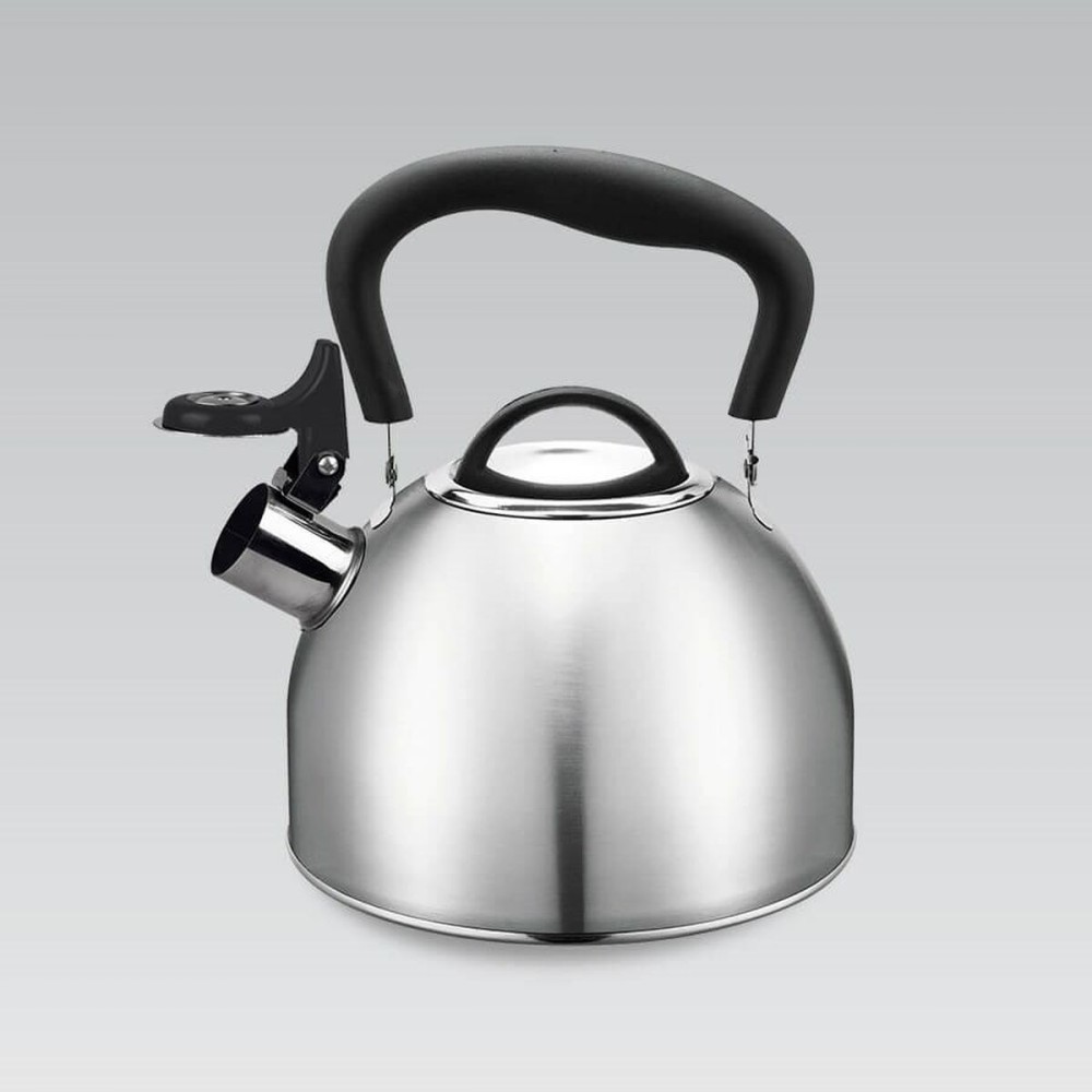 Théière Feel Maestro MR-1336 Noir Argenté Acier inoxydable 1,8 L