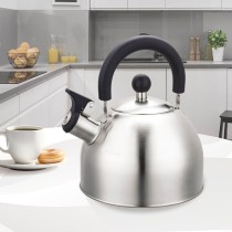 Teapot Feel Maestro MR-1300 Black Silver Stainless steel 2 L