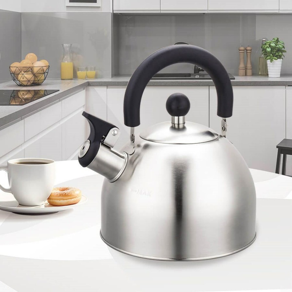 Théière Feel Maestro MR-1300 Noir Argenté Acier inoxydable 2 L