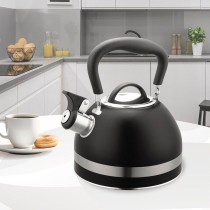 Théière Feel Maestro MR-1336-BLACK Noir Acier inoxydable 1,8 L