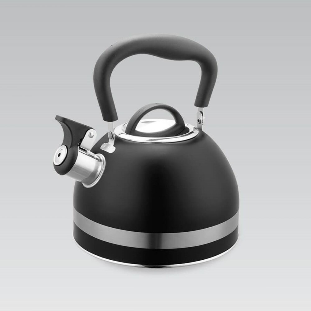 Théière Feel Maestro MR-1336-BLACK Noir Acier inoxydable 1,8 L