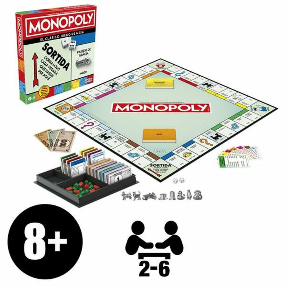 Educational Game Hasbro Monopoly Barcelona