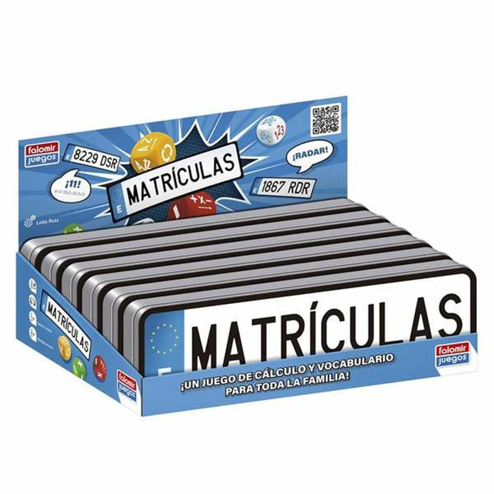 Lernspiel Falomir Matriculas