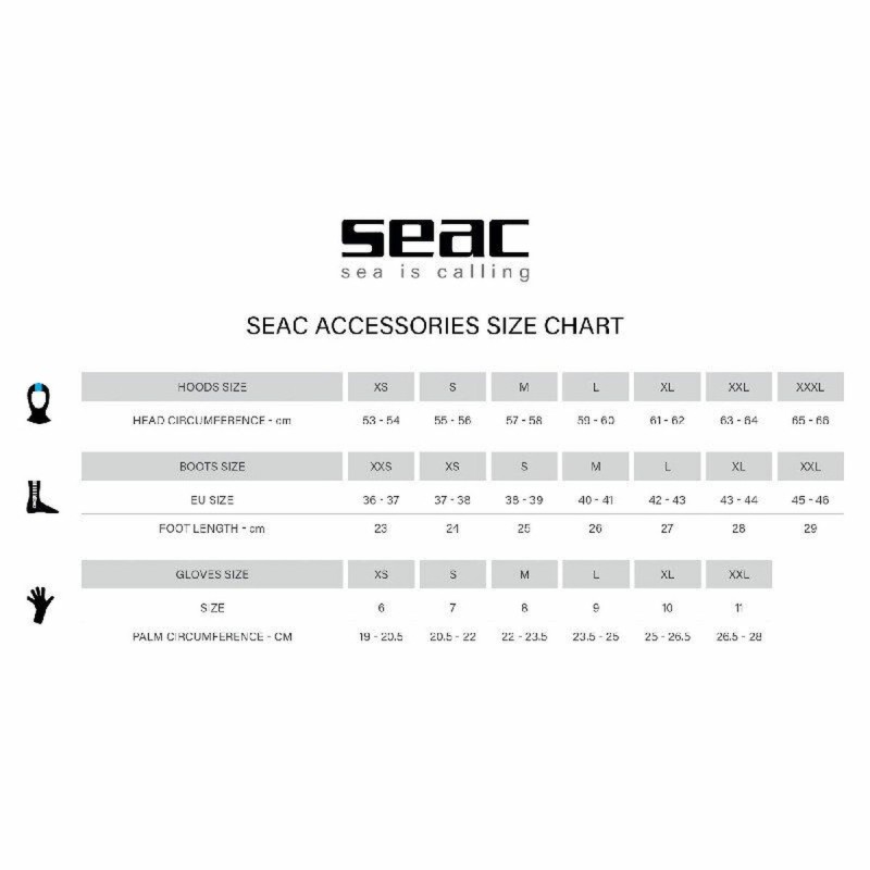 Chaussons Seac Seal Skin Noir