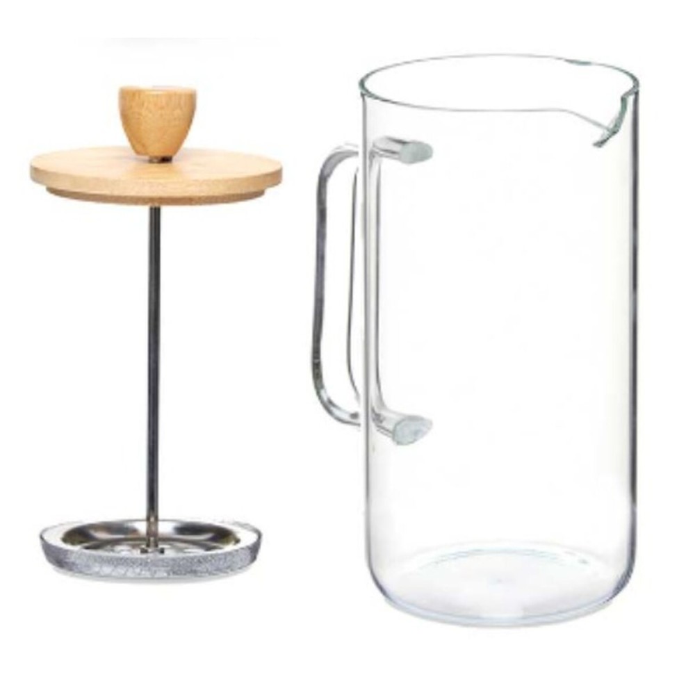 Théière Vivalto SW8132 600ML Naturel Bambou Verre Borosilicaté 600 ml