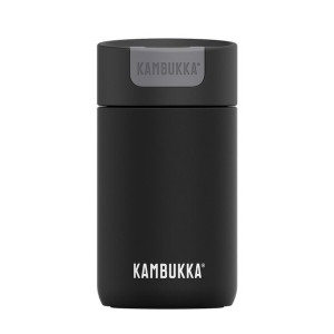 Thermosflasche Kambukka Olympus Schwarz Silikon Edelstahl 300 ml