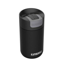 Thermosflasche Kambukka Olympus Schwarz Silikon Edelstahl 300 ml