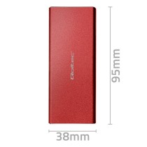 External Box Qoltec 51831 Red