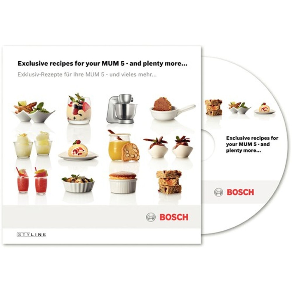 Food Processor BOSCH Styline Steel 900 W 3,9 L