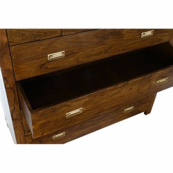 Commode DKD Home Decor Marron Doré Acacia Naturel Colonial 110 x 40,5 x 110 cm