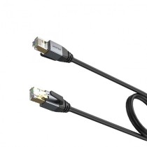 S/FTP starres Netzwerkkabel der Kategorie 8 Unitek C18149AGY03-1M Schwarz 1 m