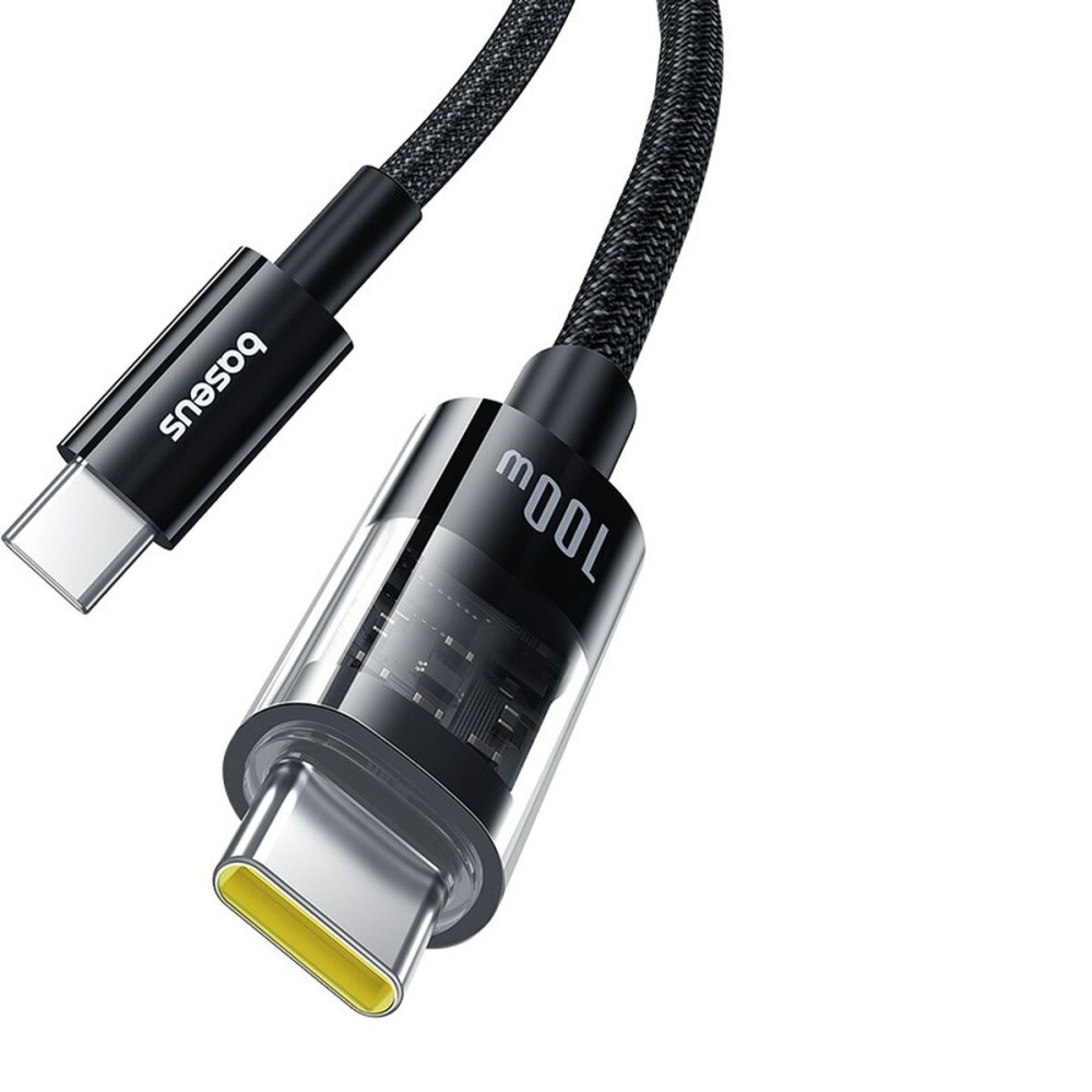 USB-C zu USB-C-Kabel Baseus P10373000111-01 Schwarz 2 m