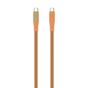 USB-C to USB-C Cable Havit CB6254 Orange 1 m