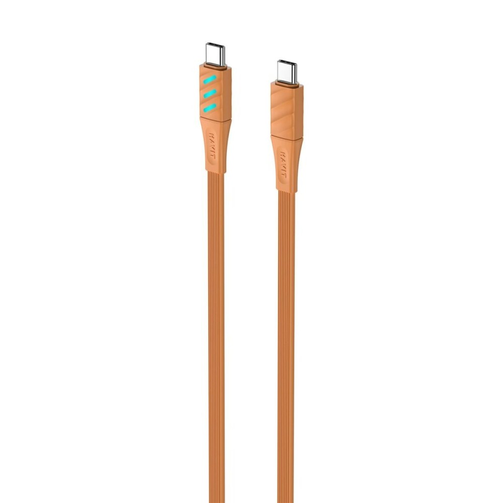 USB-C to USB-C Cable Havit CB6254 Orange 1 m