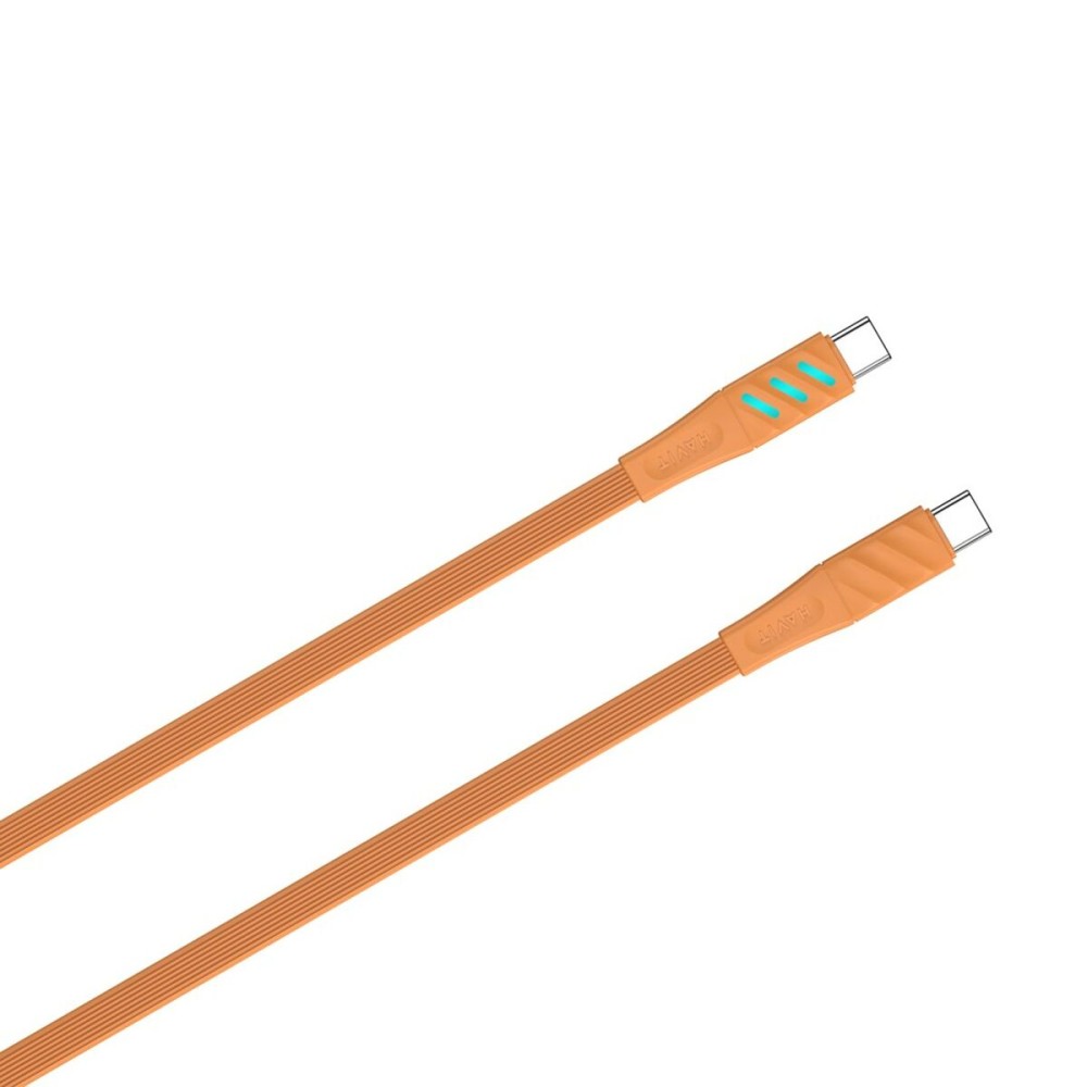 USB-C to USB-C Cable Havit CB6254 Orange 1 m