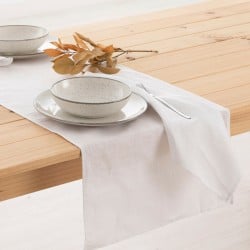 Chemin de Table Belum Blanc Multicouleur 45 x 140 cm