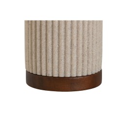 Trinkglas Home ESPRIT Braun Beige Harz Akazienholz 8 x 8 x 11 cm