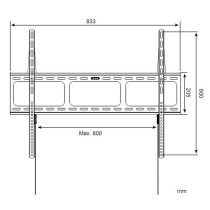 Support de TV Techly ICA-PLB 860 42" 80" 60 Kg