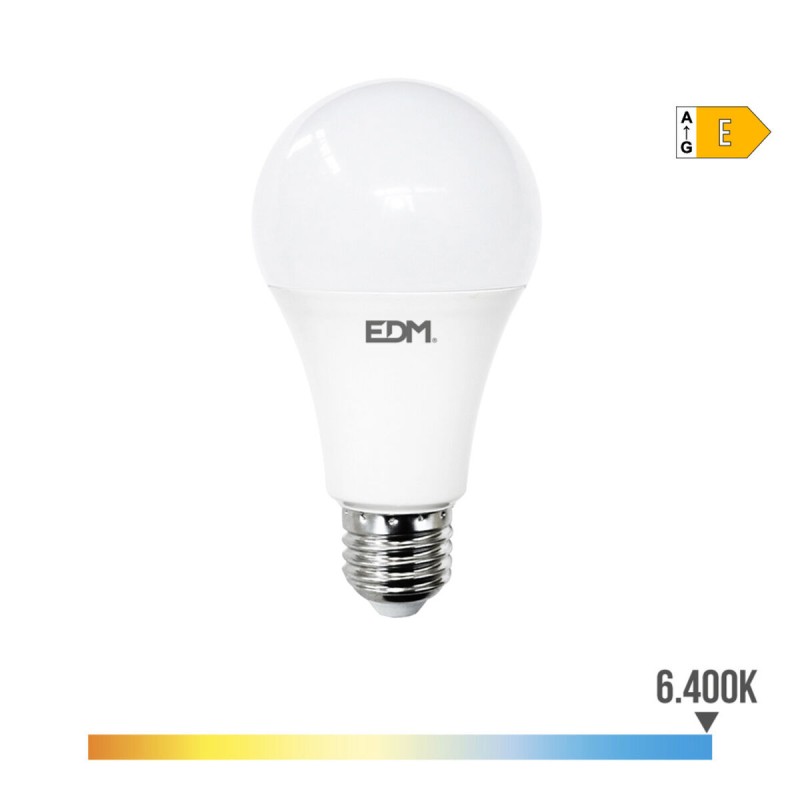 Lampe LED EDM 98722 E 24 W 200 W E27 2700 lm Ø 7 x 13,6 cm (6400 K)