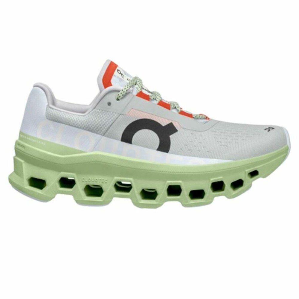Laufschuhe für Damen On Running Cloudmonster Damen Grau