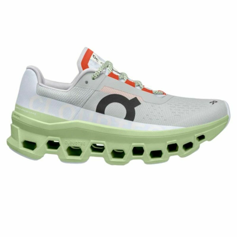 Laufschuhe für Damen On Running Cloudmonster Damen Grau