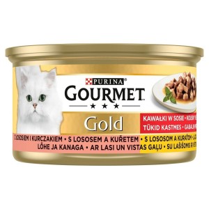 Katzenfutter Purina Huhn Lachsfarben 85 g