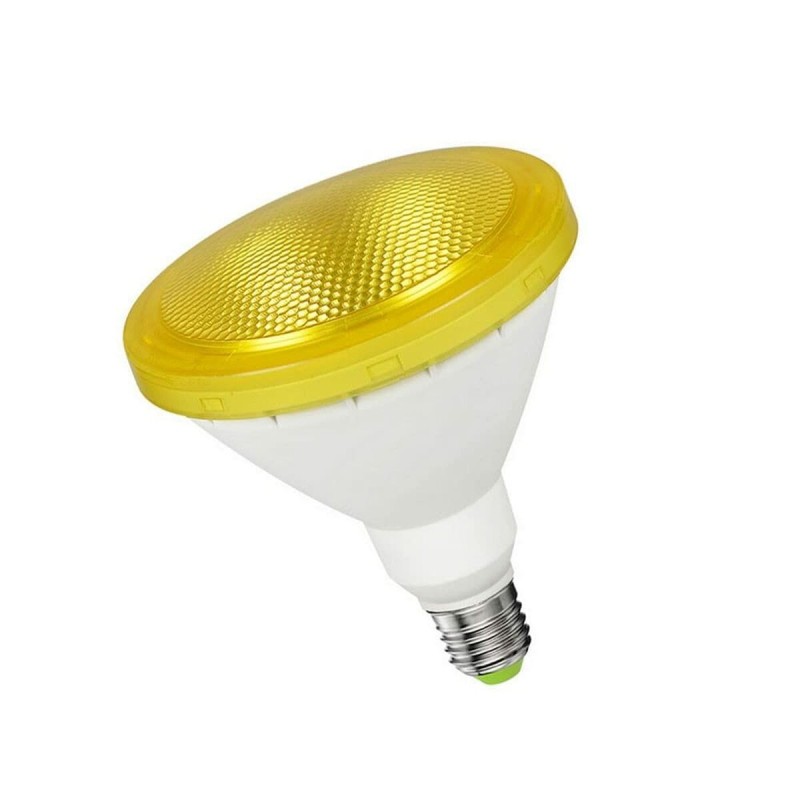 LED-Lampe EDM 98873 Gelb F 100 W 15 W E27 1200 Lm Ø 12 x 13,8 cm (RGB)