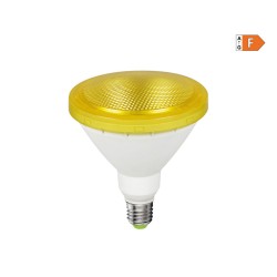 LED-Lampe EDM 98873 Gelb F 100 W 15 W E27 1200 Lm Ø 12 x 13,8 cm (RGB)