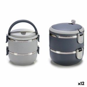 Lunch box 1,5 L 14,5 x 15,3 x 16 cm (12 Units)