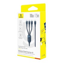 USB-C zu USB-C-Kabel Baseus P10377503321-00 Blau 1,5 m
