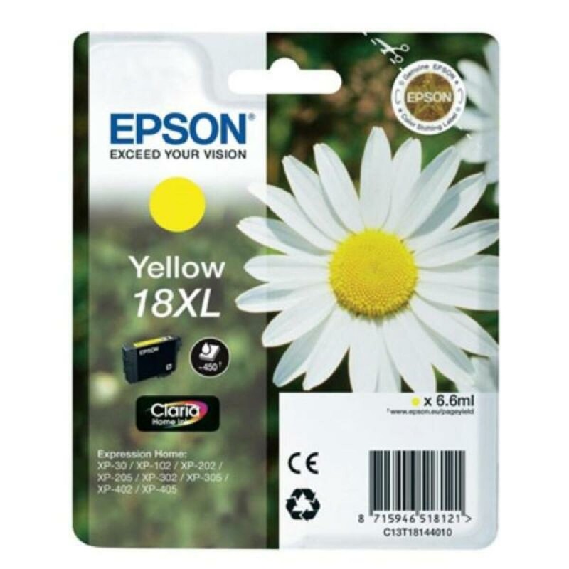 Original Tintenpatrone Epson 18XL Gelb