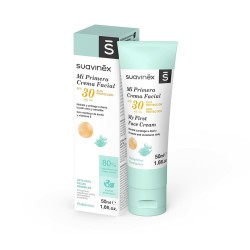 Crème Hydratante pour le Visage pour Bébés Suavinex Crema Spf 30 50 ml