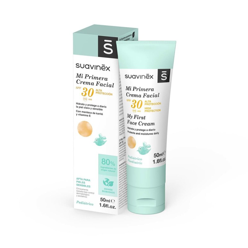 Feuchtigkeitscreme für Babys Suavinex Crema Spf 30 50 ml