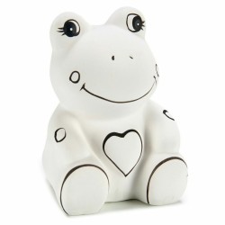 Money box Frog Ceramic (8,8 x 12 x 9,3 cm) (12 Units)