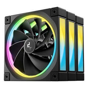 Box Ventilator DEEPCOOL R-FL12R-BKAPN3-G Ø 12 cm (3 Stück)