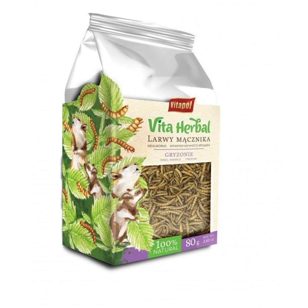 Futter Vitapol Vita Herbal Mealworm larvae Nagetiere 80 g