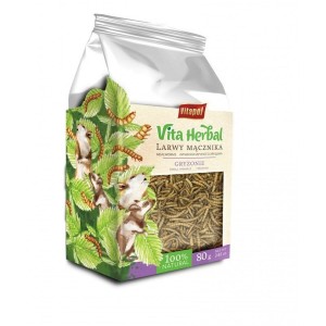 Futter Vitapol Vita Herbal Mealworm larvae Nagetiere 80 g