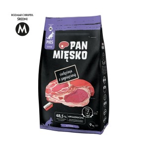 Futter PAN MIĘSKO Rindfleisch 9 kg