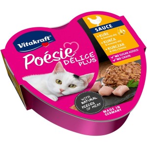 Aliments pour chat Vitakraft POESIE DELICE PLUS Poulet 85 g