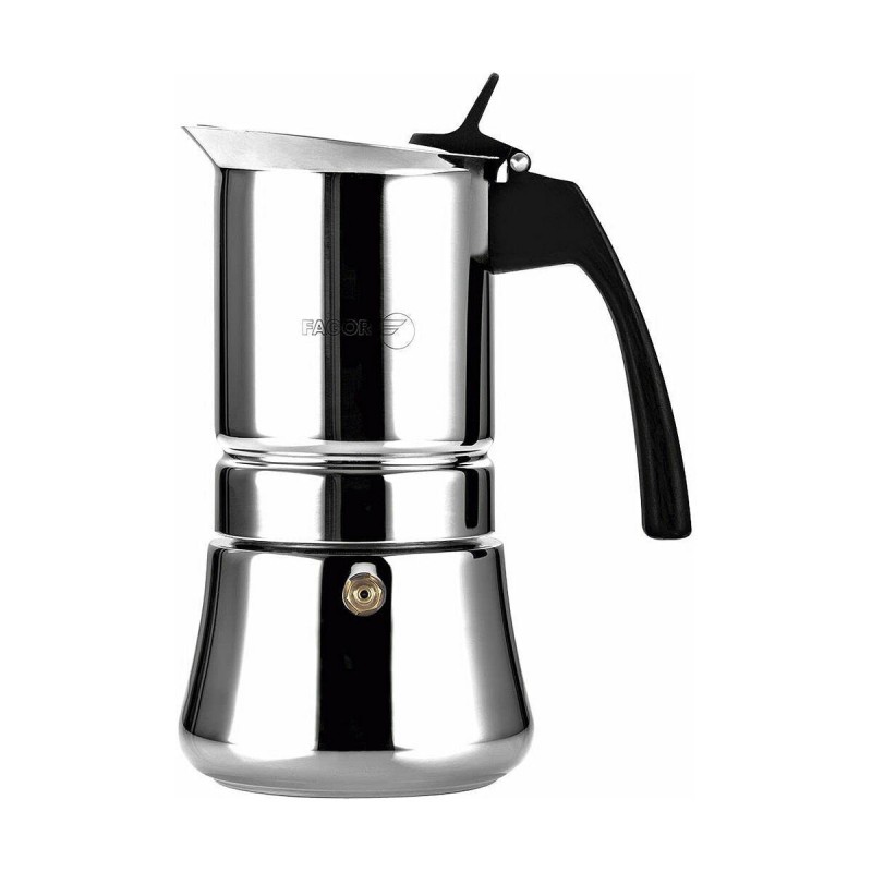 Cafetière Italienne Fagor Etnica Acier inoxydable 18/10 4 Tasses