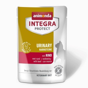 Katzenfutter Animonda Integra Protect Urinary Struvit Rind und Kalbfleisch 85 g
