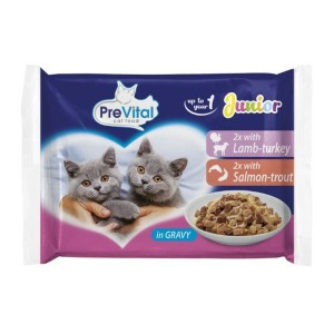 Katzenfutter Prevital 4 x 100 g