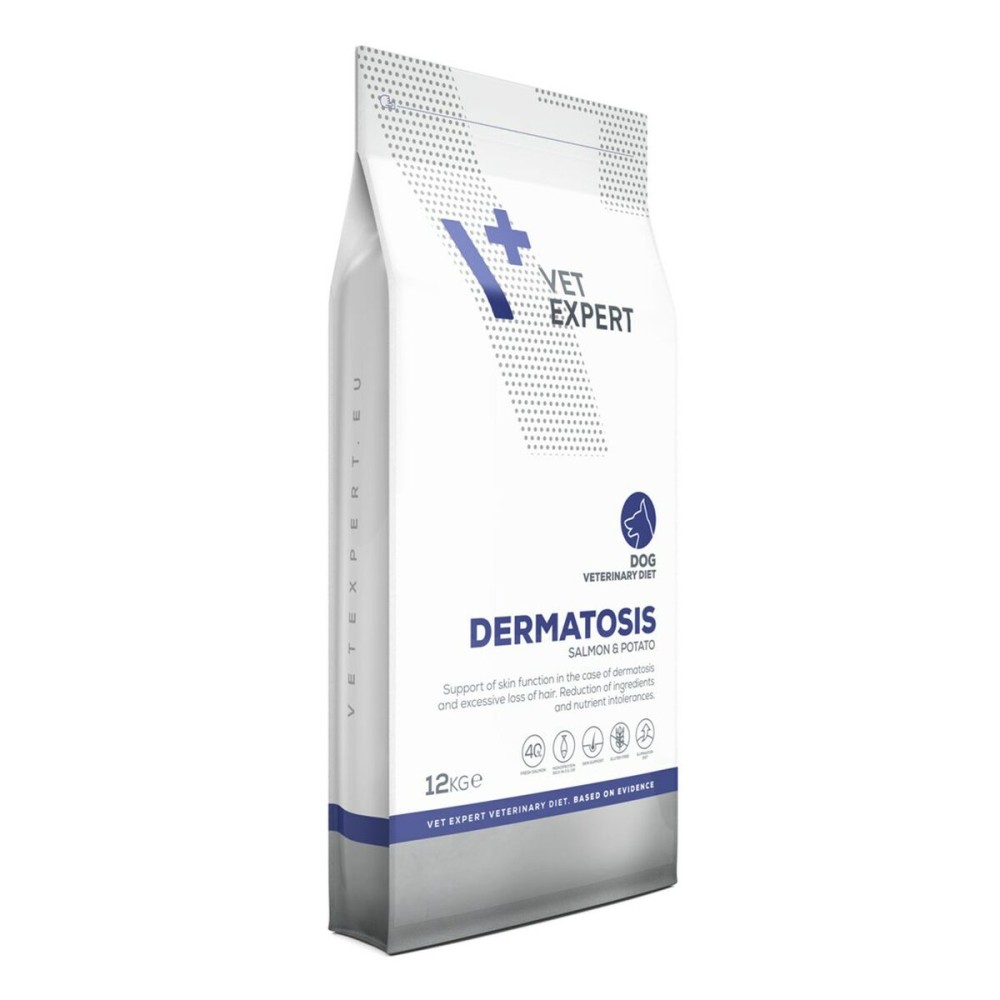 Futter VETEXPERT Dermatosis Lachsfarben 12 kg