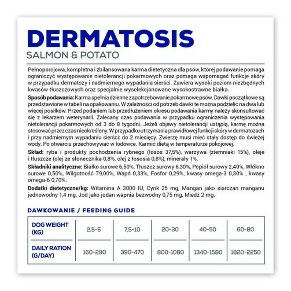 Nassfutter VETEXPERT Dermatosis 400 g