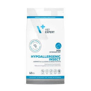 Futter VETEXPERT Hypoallergenic Insect Dog 12 kg
