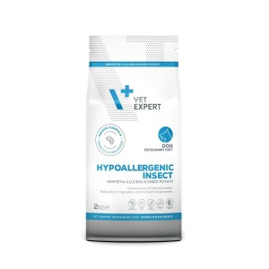 Futter VETEXPERT Hypoallergenic Insect Dog 2 Kg