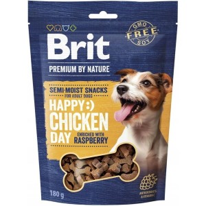 Hundesnack Brit Premium Dog Snack Chicken with Raspberry Huhn 180 g