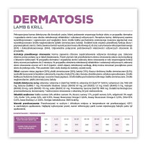 Futter VETEXPERT Dermatosis Dog Lamb & Krill Lamm 12 kg